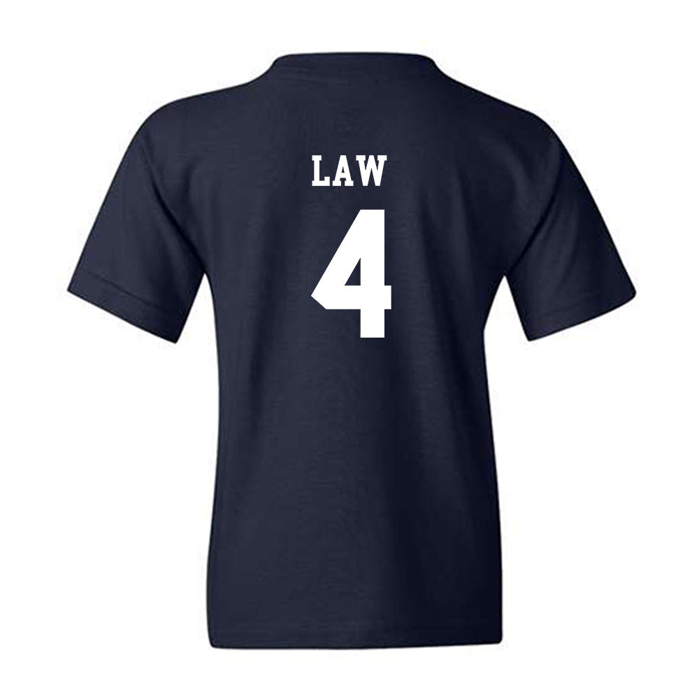 BU - NCAA Softball : Paxton Law - Classic Shersey Youth T-Shirt-1