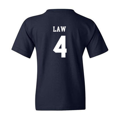 BU - NCAA Softball : Paxton Law - Classic Shersey Youth T-Shirt-1