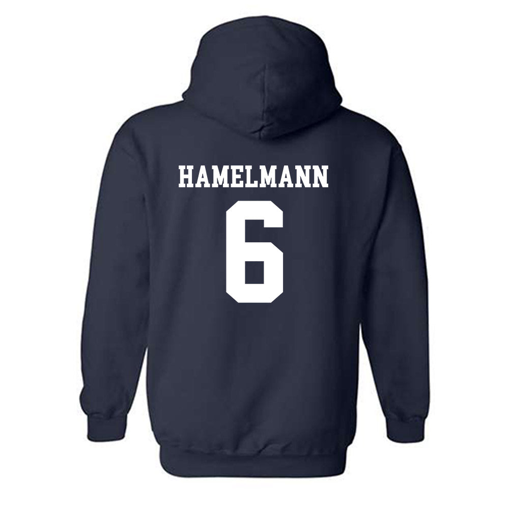 Butler - NCAA Women's Soccer : Emma Hamelmann - Classic Shersey Hooded Sweatshirt-1