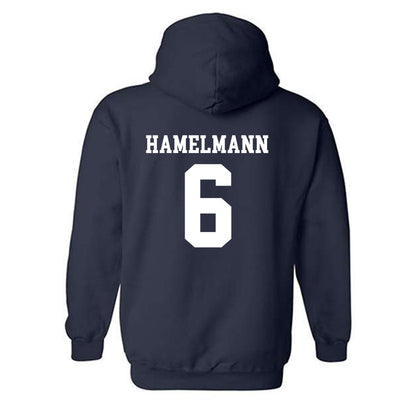 Butler - NCAA Women's Soccer : Emma Hamelmann - Classic Shersey Hooded Sweatshirt-1