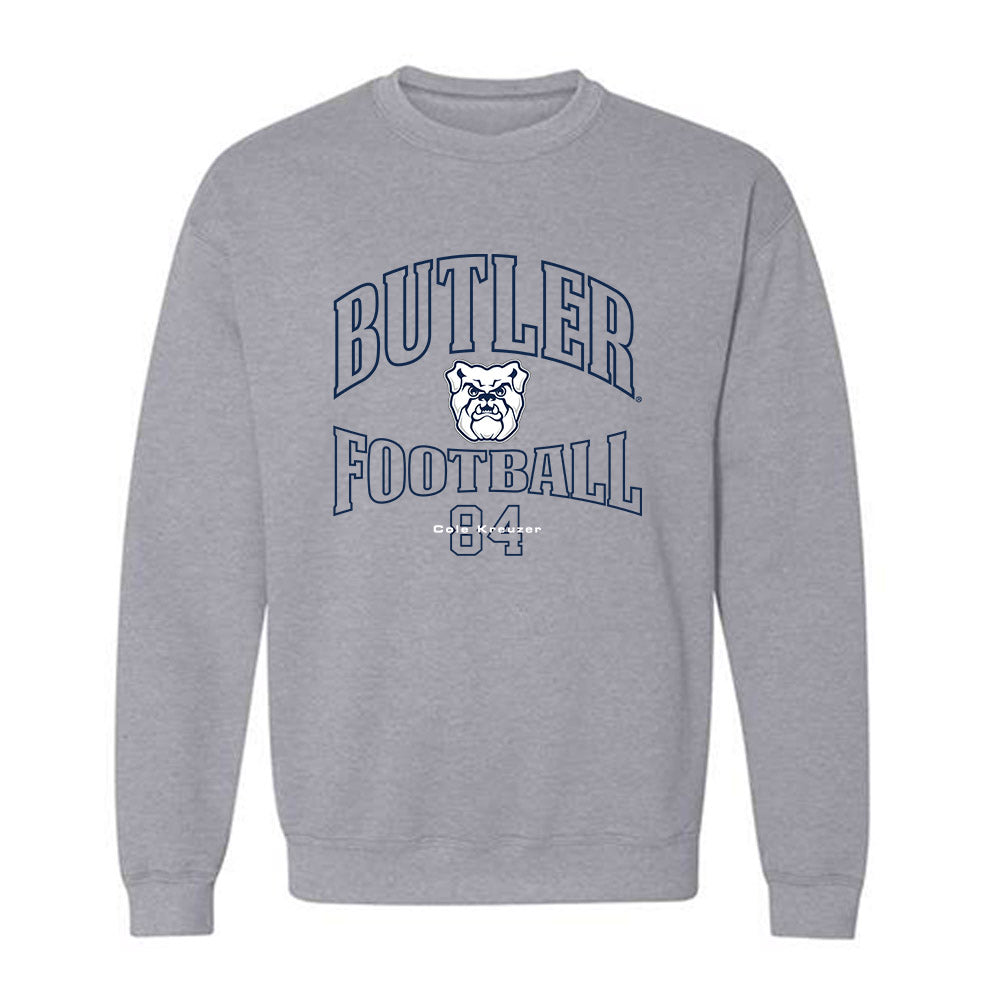 Butler - NCAA Football : Cole Kreuzer - Classic Fashion Shersey Crewneck Sweatshirt-0