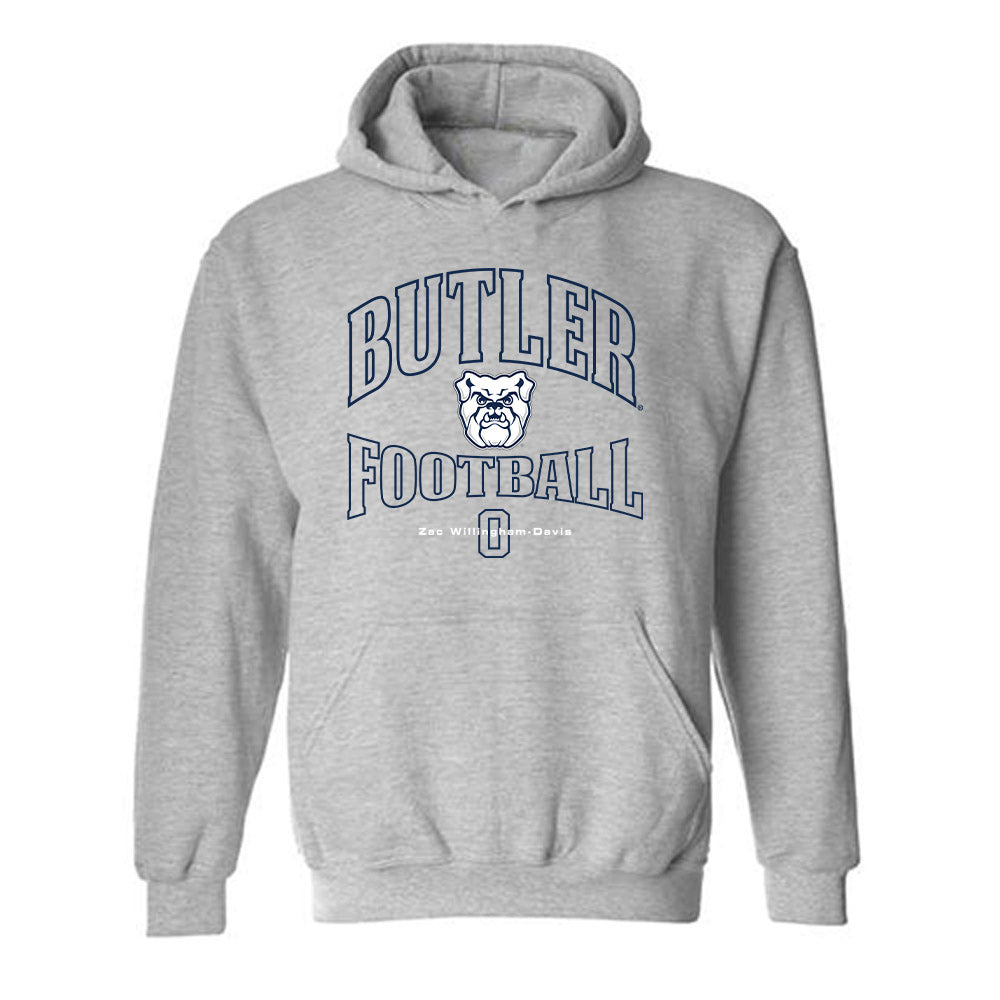 Butler - NCAA Football : Zac Willingham-Davis - Classic Fashion Shersey Hooded Sweatshirt-0