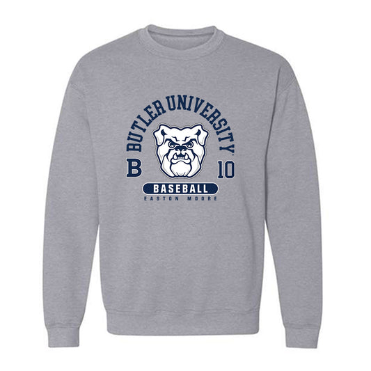 Butler - NCAA Baseball : Easton Moore - Classic Fashion Shersey Crewneck Sweatshirt-0