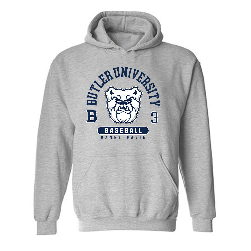 Butler - NCAA Baseball : Danny Gavin - Classic Fashion Shersey Hooded Sweatshirt-0