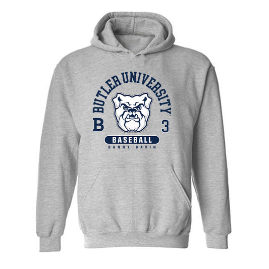 Butler - NCAA Baseball : Danny Gavin - Classic Fashion Shersey Hooded Sweatshirt-0