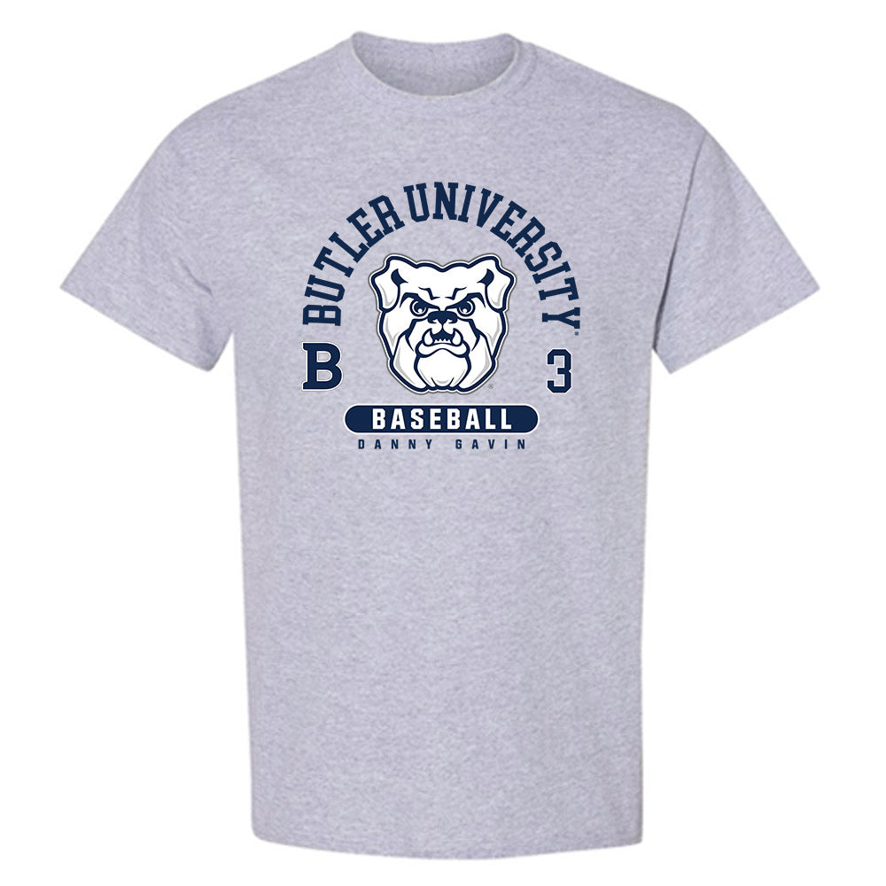 Butler - NCAA Baseball : Danny Gavin - Classic Fashion Shersey T-Shirt-0