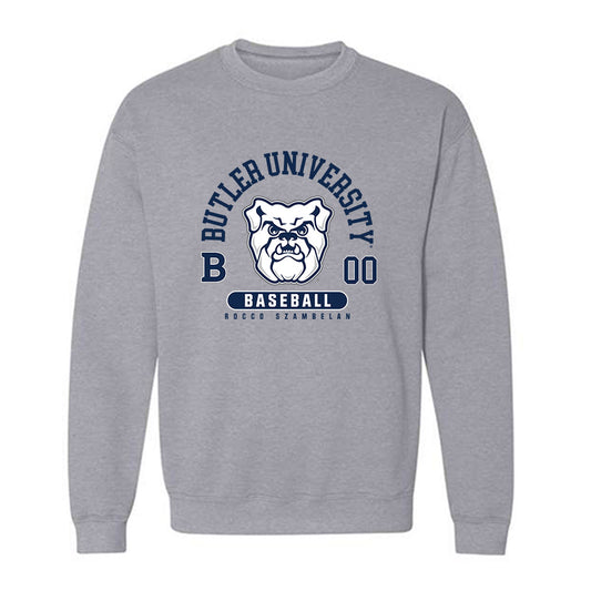 Butler - NCAA Baseball : Rocco Szambelan - Classic Fashion Shersey Crewneck Sweatshirt-0