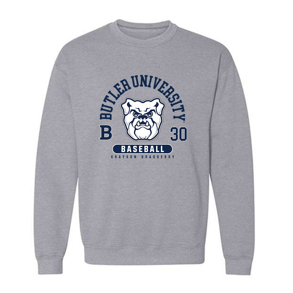 Butler - NCAA Baseball : Grayson Bradberry - Classic Fashion Shersey Crewneck Sweatshirt-0