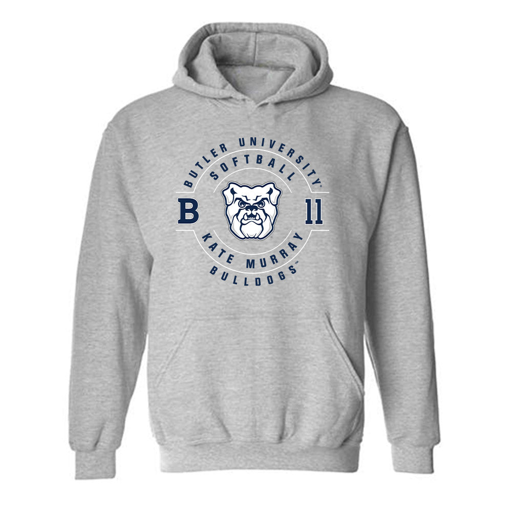 Butler - NCAA Softball : Kate Murray - Classic Fashion Shersey Hooded Sweatshirt-0
