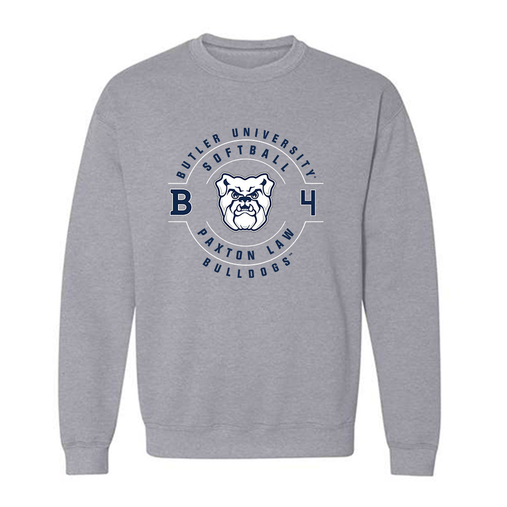 BU - NCAA Softball : Paxton Law - Classic Fashion Shersey Crewneck Sweatshirt-0