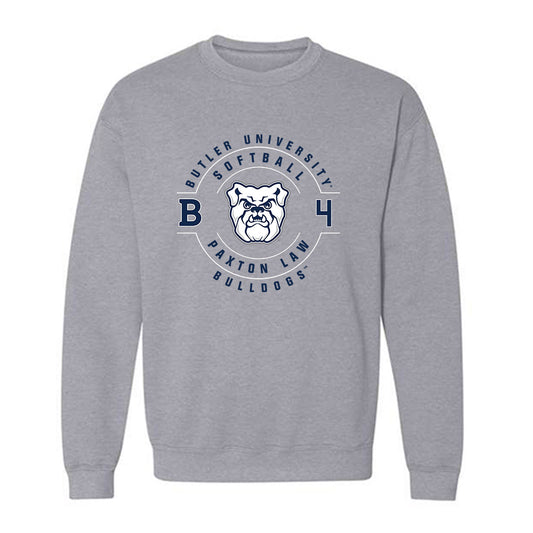 BU - NCAA Softball : Paxton Law - Classic Fashion Shersey Crewneck Sweatshirt-0