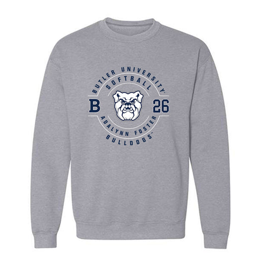 Butler - NCAA Softball : Adalynn Foster - Classic Fashion Shersey Crewneck Sweatshirt-0
