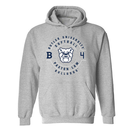 BU - NCAA Softball : Paxton Law - Classic Fashion Shersey Hooded Sweatshirt-0