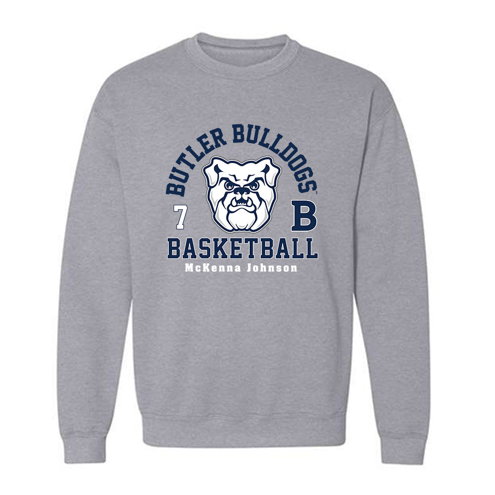 BU - NCAA Women's Basketball : McKenna Johnson - Classic Fashion Shersey Crewneck Sweatshirt-0
