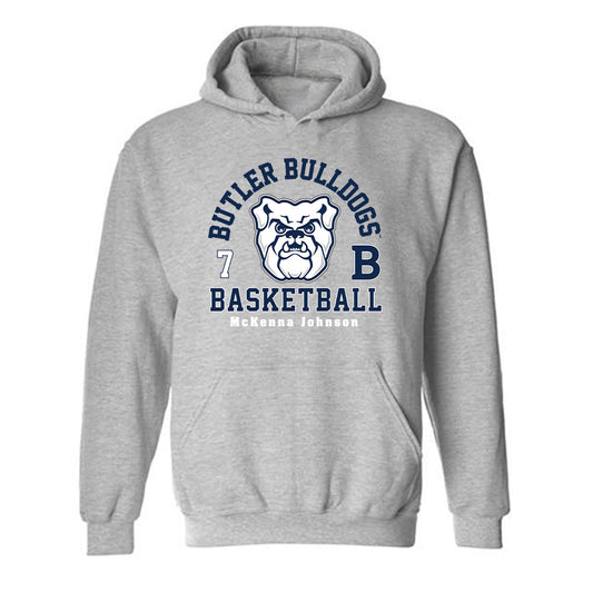 BU - NCAA Women's Basketball : McKenna Johnson - Classic Fashion Shersey Hooded Sweatshirt-0