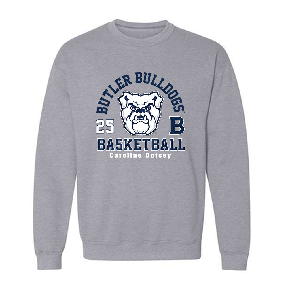 BU - NCAA Women's Basketball : Caroline Dotsey - Classic Fashion Shersey Crewneck Sweatshirt-0