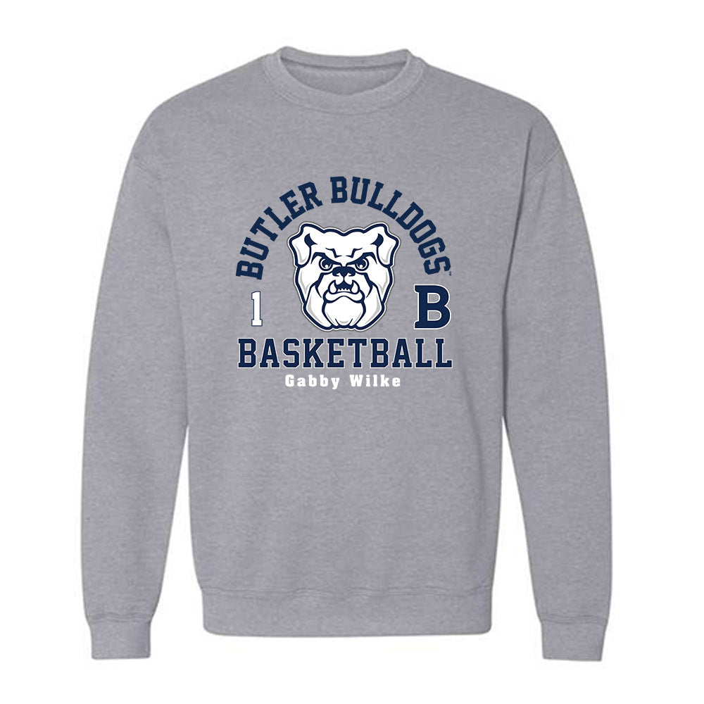 BU - NCAA Women's Basketball : Gabby Wilke - Classic Fashion Shersey Crewneck Sweatshirt-0