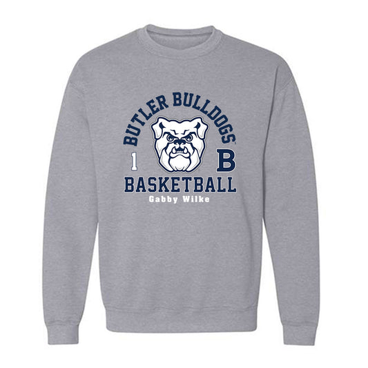 BU - NCAA Women's Basketball : Gabby Wilke - Classic Fashion Shersey Crewneck Sweatshirt-0