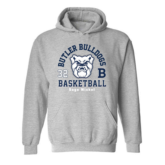 Butler - NCAA Women's Basketball : Sage Miskel - Classic Fashion Shersey Hooded Sweatshirt-0