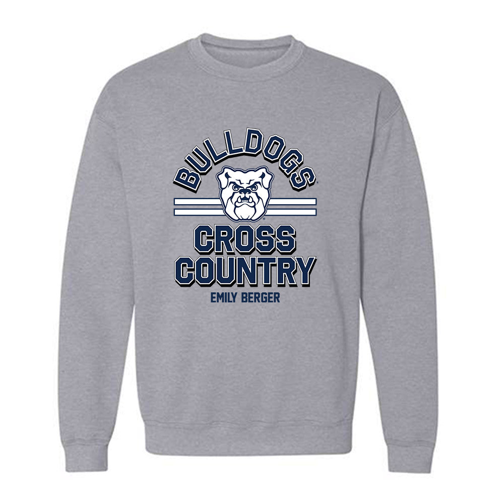 Butler - NCAA Women's Cross Country : Emily Berger - Classic Fashion Shersey Crewneck Sweatshirt-0