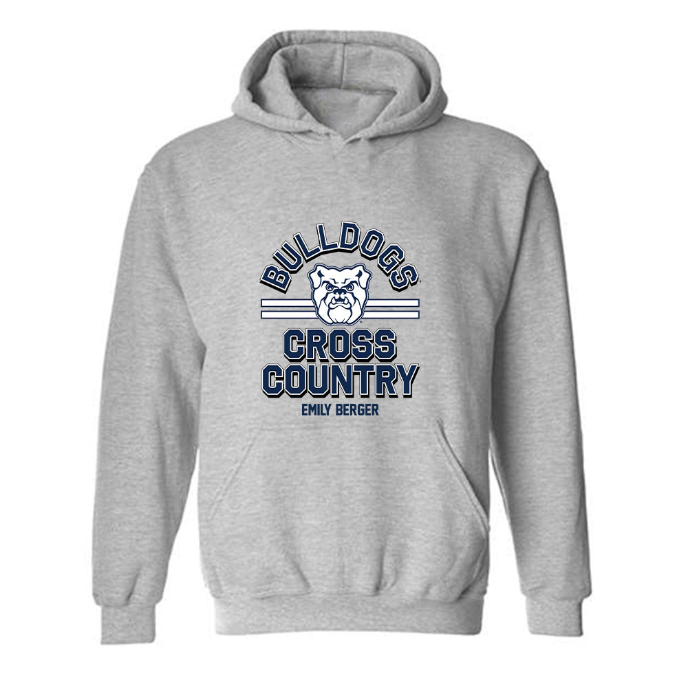 Butler - NCAA Women's Cross Country : Emily Berger - Classic Fashion Shersey Hooded Sweatshirt-0