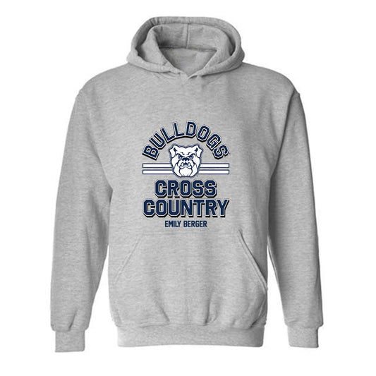 Butler - NCAA Women's Cross Country : Emily Berger - Classic Fashion Shersey Hooded Sweatshirt-0