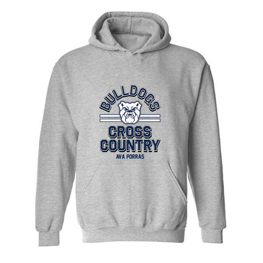 Butler - NCAA Women's Cross Country : Ava Porras - Classic Fashion Shersey Hooded Sweatshirt-0