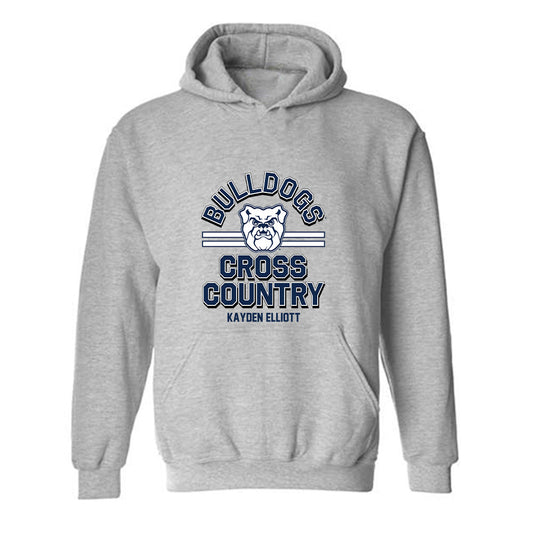 Butler - NCAA Men's Cross Country : Kayden Elliott - Classic Fashion Shersey Hooded Sweatshirt-0