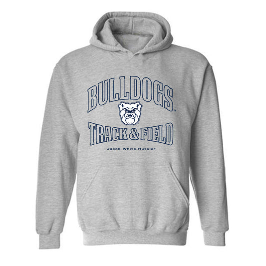 Butler - NCAA Men's Track & Field : Jacob White-Hutsler - Classic Fashion Shersey Hooded Sweatshirt-0