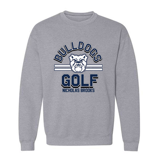 Butler - NCAA Men's Golf : Nicholas Brooks - Classic Fashion Shersey Crewneck Sweatshirt-0