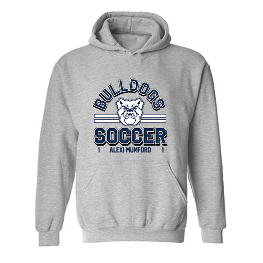 Butler - NCAA Women's Soccer : Alexi Mumford - Classic Fashion Shersey Hooded Sweatshirt-0