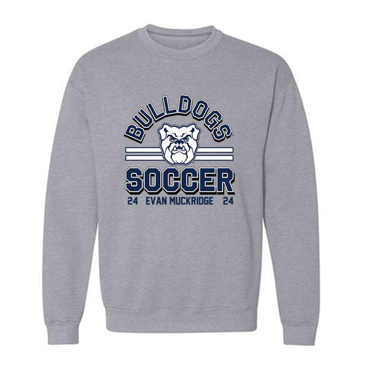 BU - NCAA Men's Soccer : Evan Muckridge - Classic Fashion Shersey Crewneck Sweatshirt-0
