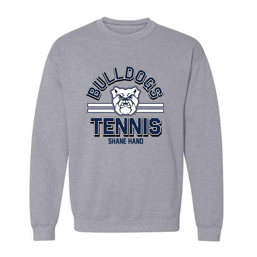 Butler - NCAA Men's Tennis : Shane Hand - Classic Fashion Shersey Crewneck Sweatshirt-0
