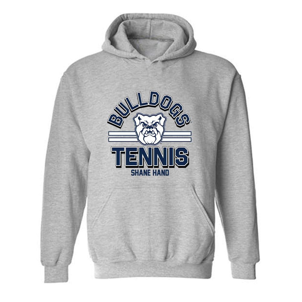 Butler - NCAA Men's Tennis : Shane Hand - Classic Fashion Shersey Hooded Sweatshirt-0