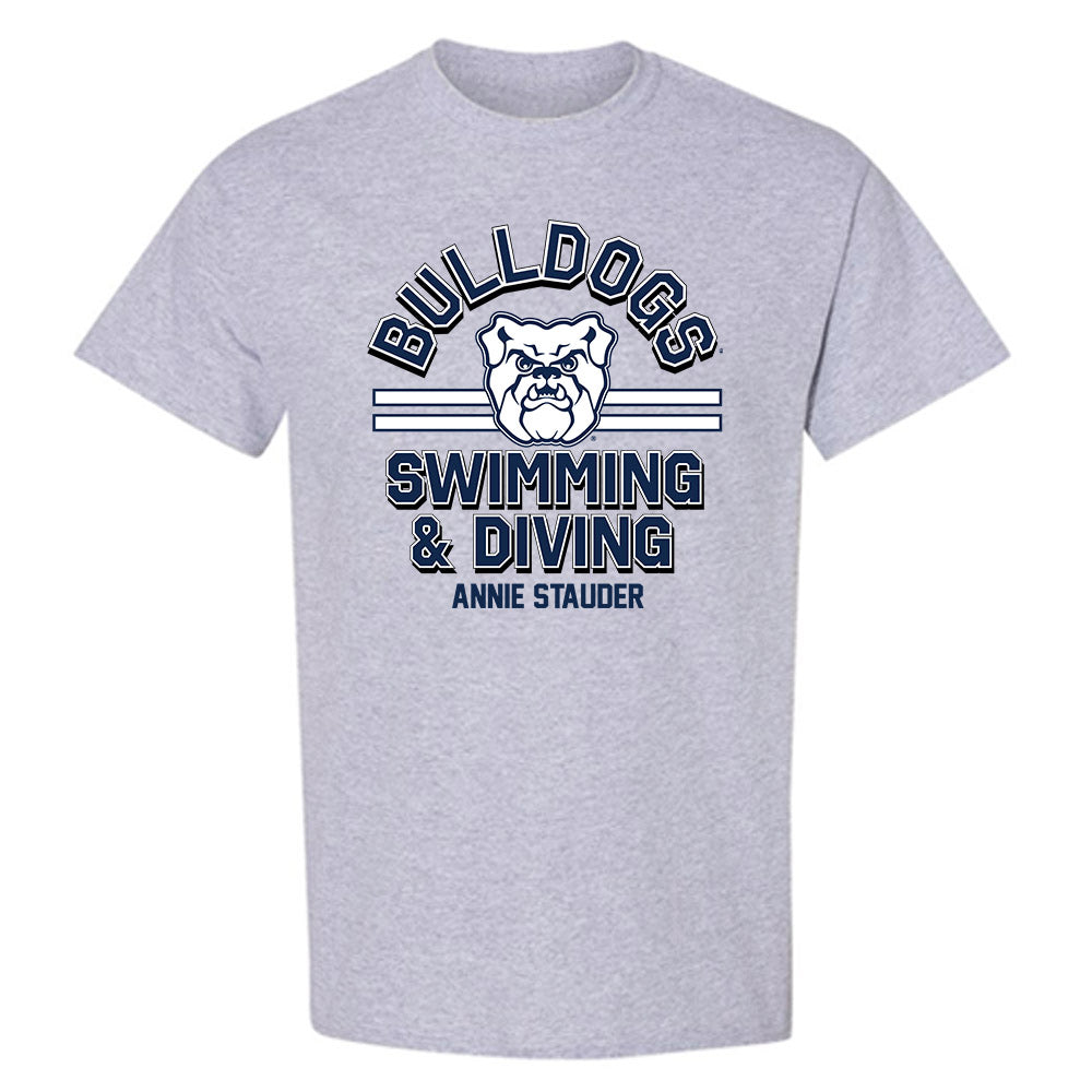 Butler - NCAA Women's Swimming & Diving : Annie Stauder - Classic Fashion Shersey T-Shirt-0