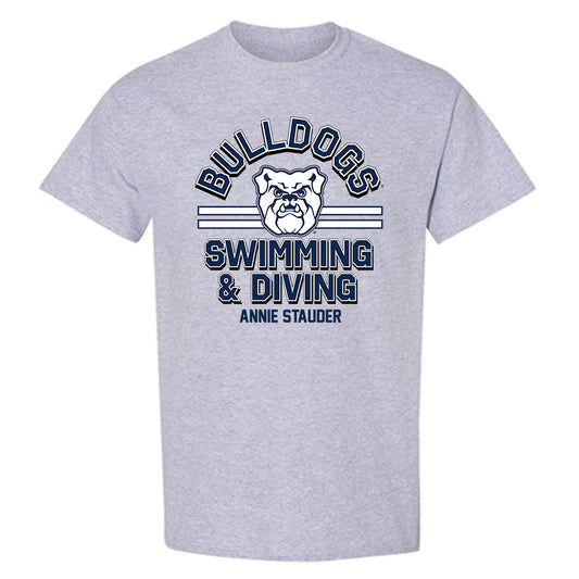 Butler - NCAA Women's Swimming & Diving : Annie Stauder - Classic Fashion Shersey T-Shirt-0