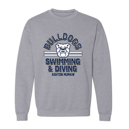 Butler - NCAA Women's Swimming & Diving : Ashton Mumaw - Classic Fashion Shersey Crewneck Sweatshirt-0