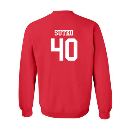 Fresno State - NCAA Football : Jaydon Sutko - Classic Shersey Crewneck Sweatshirt-1