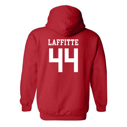 Fresno State - NCAA Football : Deijon Laffitte - Classic Shersey Hooded Sweatshirt-1