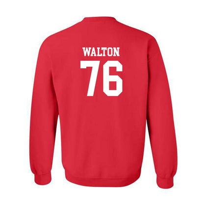 Fresno State - NCAA Football : Brayden Walton - Classic Shersey Crewneck Sweatshirt-1