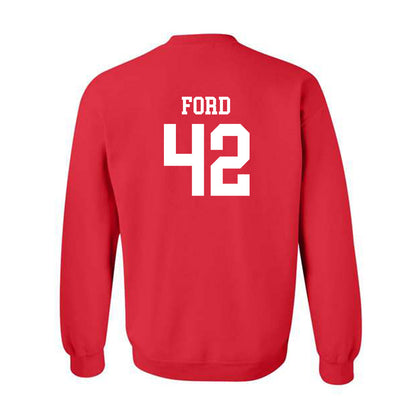 Fresno State - NCAA Football : Brayden Ford - Classic Shersey Crewneck Sweatshirt-1