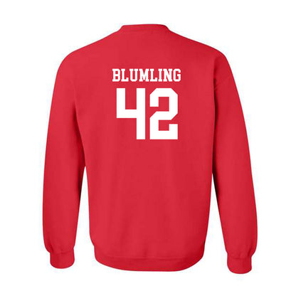 Fresno State - NCAA Football : Lucas Blumling - Classic Shersey Crewneck Sweatshirt-1