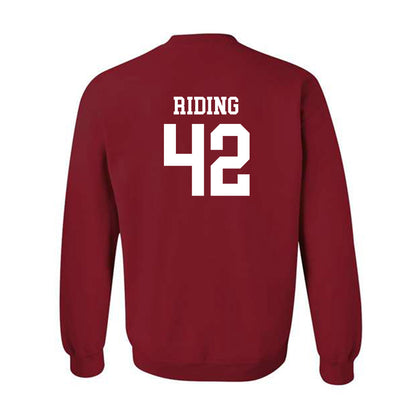 Fresno State - NCAA Baseball : Jake Riding - Classic Shersey Crewneck Sweatshirt-1