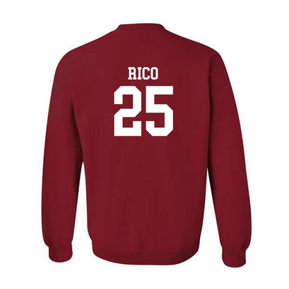 Fresno State - NCAA Baseball : Bo Rico - Classic Shersey Crewneck Sweatshirt-1