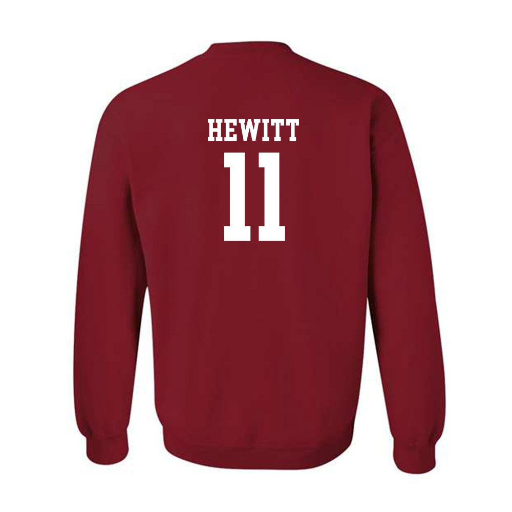 Fresno State - NCAA Baseball : Brady Hewitt - Classic Shersey Crewneck Sweatshirt-1