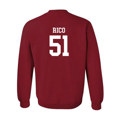 Fresno State - NCAA Baseball : Erik Rico - Classic Shersey Crewneck Sweatshirt-1
