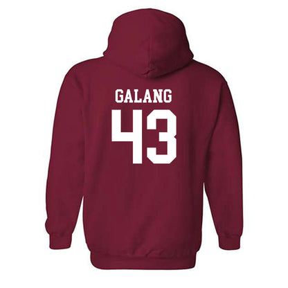Fresno State - NCAA Baseball : Jared Galang - Classic Shersey Hooded Sweatshirt-1