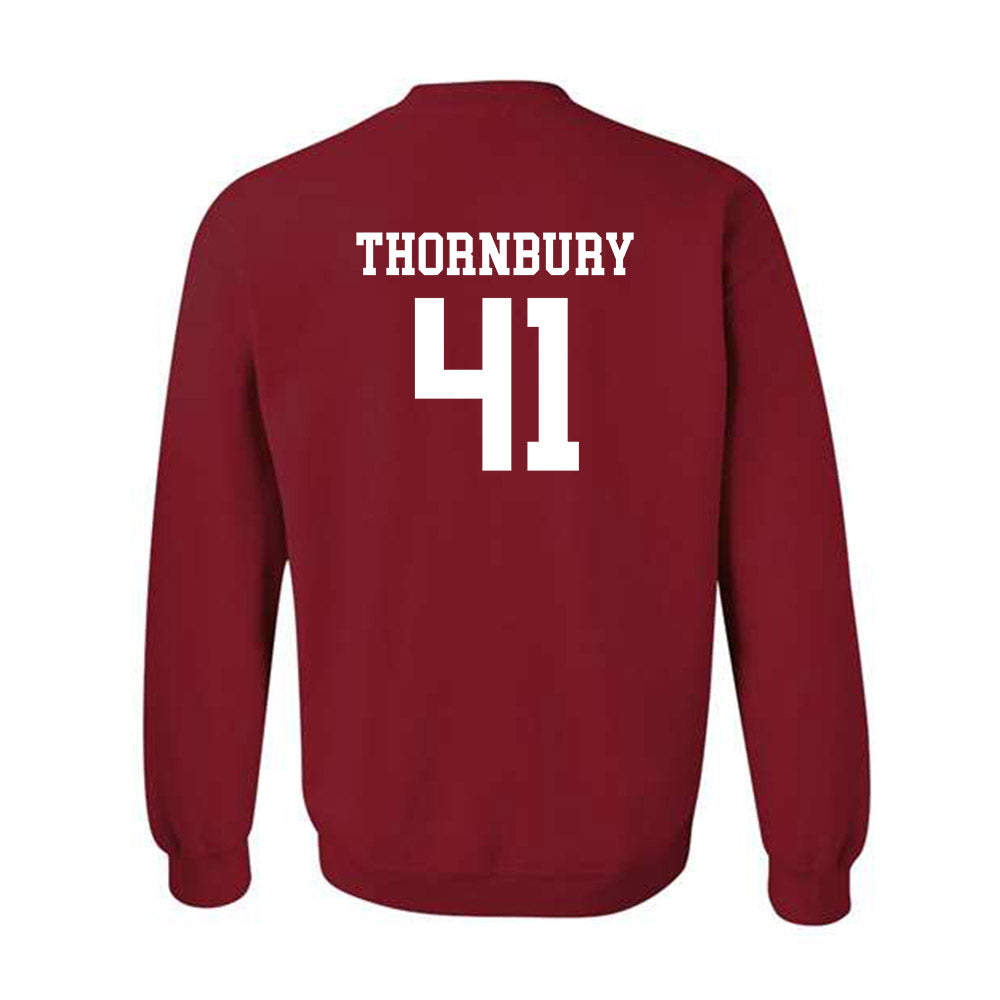 Fresno State - NCAA Baseball : Weston Thornbury - Classic Shersey Crewneck Sweatshirt-1