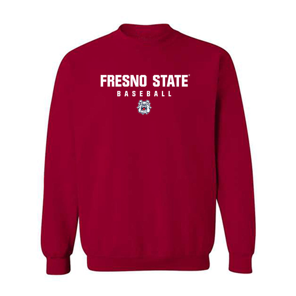 Fresno State - NCAA Baseball : Jett Ruby - Classic Shersey Crewneck Sweatshirt-0