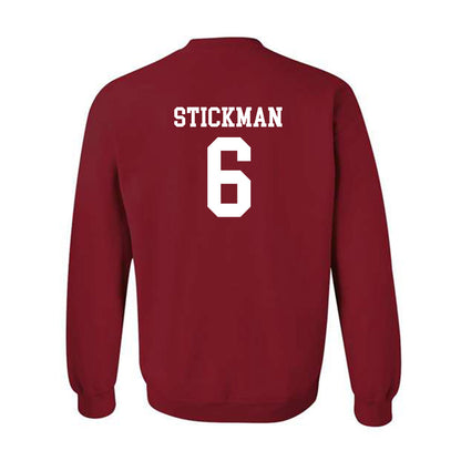 Fresno State - NCAA Men's Basketball : Dj Stickman - Classic Shersey Crewneck Sweatshirt-1